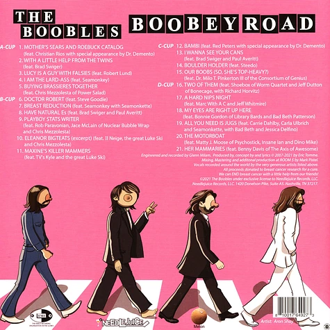 The Boobles - Boobey Road Pink In Pink Vinyl Edition