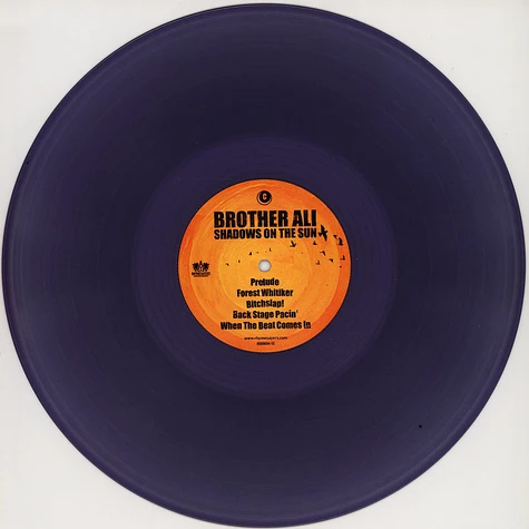 Brother Ali - Shadows On The Sun Transculent Blue Vinyl Edition