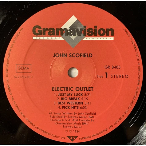 John Scofield - Electric Outlet
