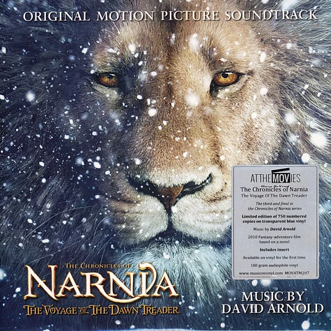 David Arnold - OST Chronicles Of Narnia - The Voyage Of The Dawn Treader Colored Vinyl Edition