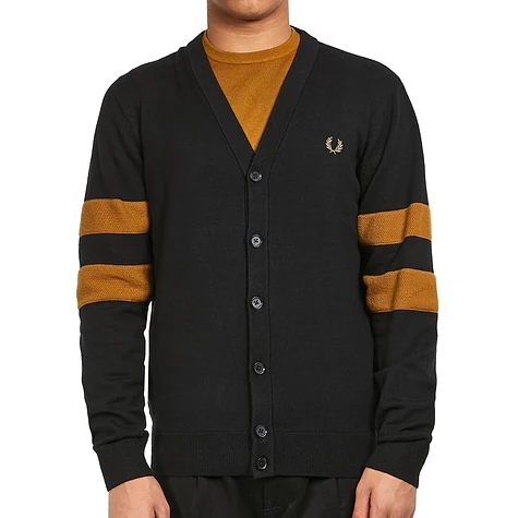 Fred Perry - Tipped Sleeve Cardigan