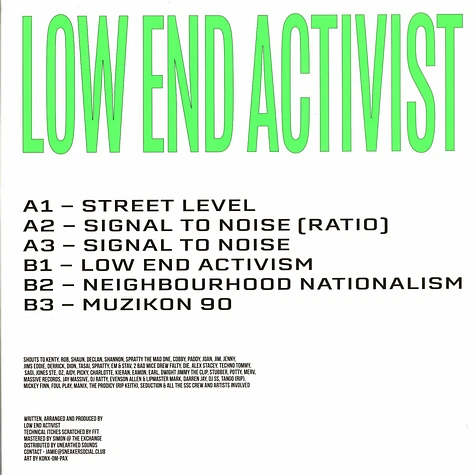 Low End Activist - Low End Activism