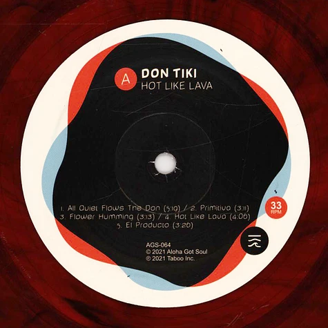 Don Tiki - Hot Like Lava Red & Black Swirl Vinyl Edition