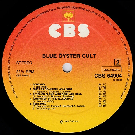 Blue Öyster Cult - Blue Öyster Cult