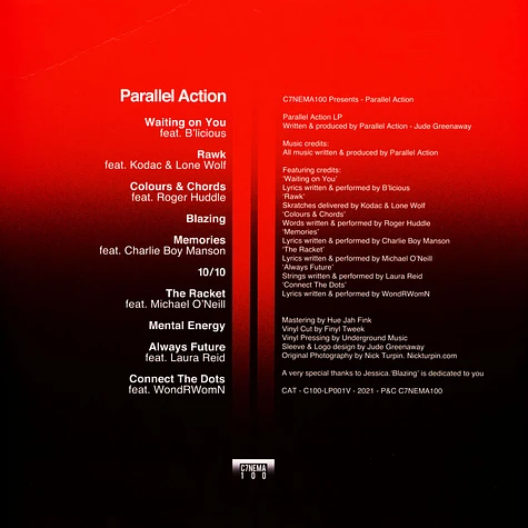 Parallel Action - Parallel Action Red Vinyl Edition