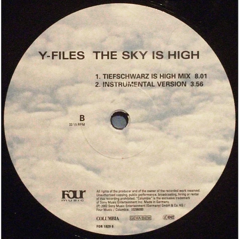 Y-Files - The Sky Is High