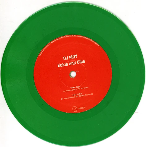 DJ Moy - Kukla And Ollie Coloured Vinyl Edition