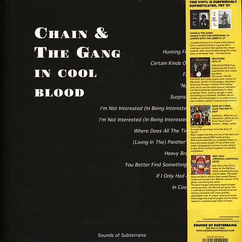 Chain And The Gang - In Cool Blood