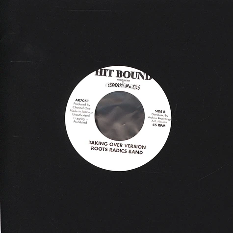 Frankie Paul / Roots Radics Band - Taking Over / Version