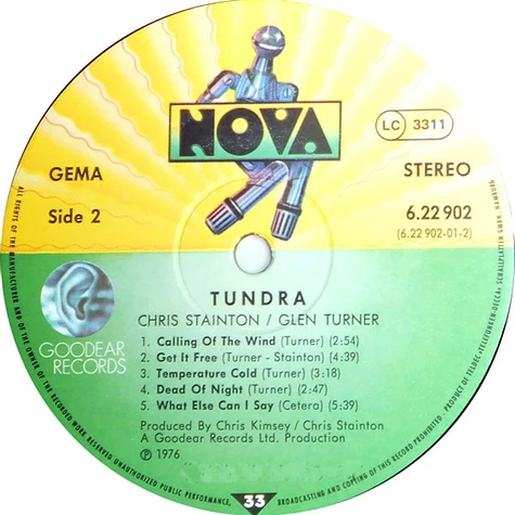 Chris Stainton, Glen Turner - Tundra