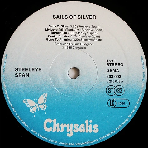 Steeleye Span - Sails Of Silver
