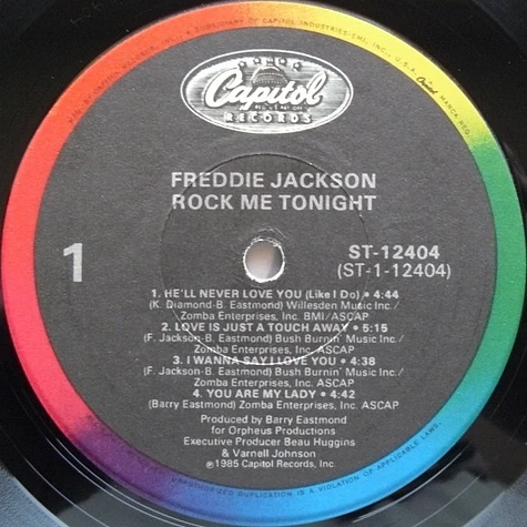 Freddie Jackson - Rock Me Tonight