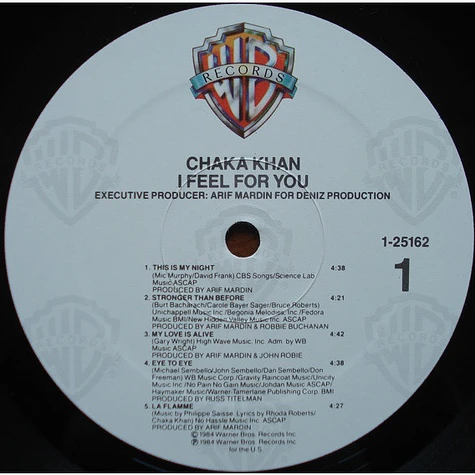 Chaka Khan - I Feel For You