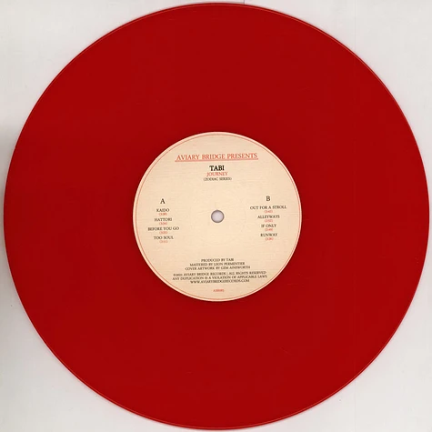 Tabi - Journey Red Vinyl Edition