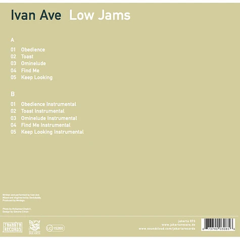 Ivan Ave - Low Jams