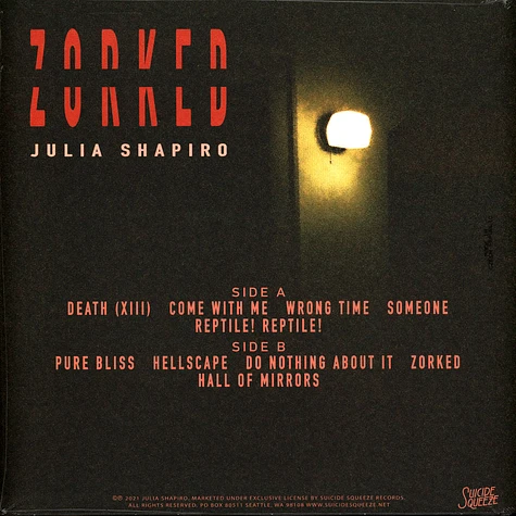 Julia Shapiro - Zorked Coke Bottle Green Vinyl Ediiton