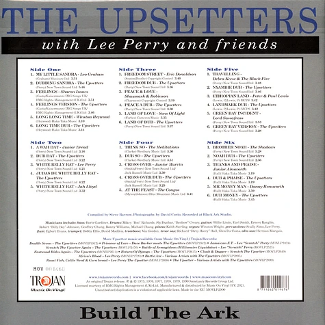 Upsetters & Lee Perry - Build The Ark Orange Vinyl Edition