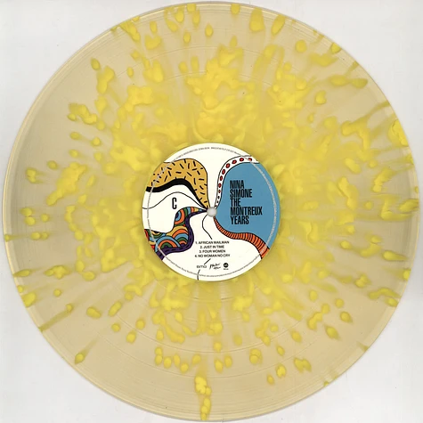 Nina Simone - The Montreux Years Limited Turquoise/ Yellow & White Splatter Vinyl Edition