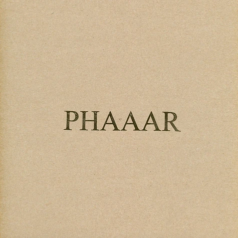 Phaaar - A Constant State Of Movement