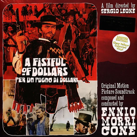 Ennio Morricone - OST A Fistful Of Dollars Clear Yellow Vinyl Edition