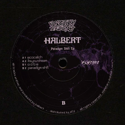 Halbert - Paradigm Shift EP