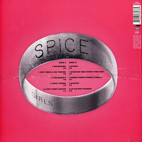Spice Girls - Spice 25th Anniversary Limited Ginger Rose Vinyl Edition