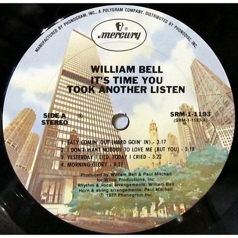 William Bell - It's Time You Took Another Listen