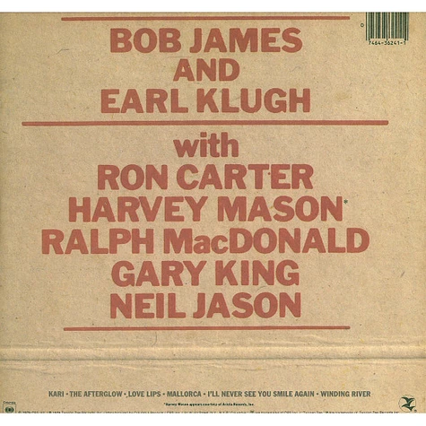 Bob James & Earl Klugh - One On One