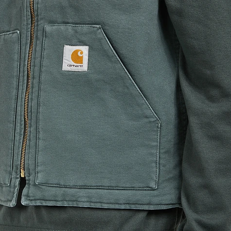 CARHARTT classic vest Hemlock Green | sobrancelhasmarilia.com