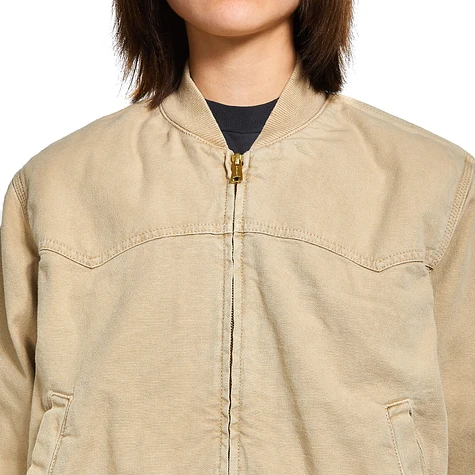 Carhartt WIP - W' Santa Fe Bomber "Hudson" Stretch Canvas, 9.6 oz