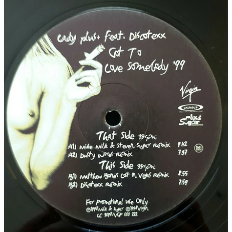Lady Plus Feat. Discotexx - Got To Love Somebody '99