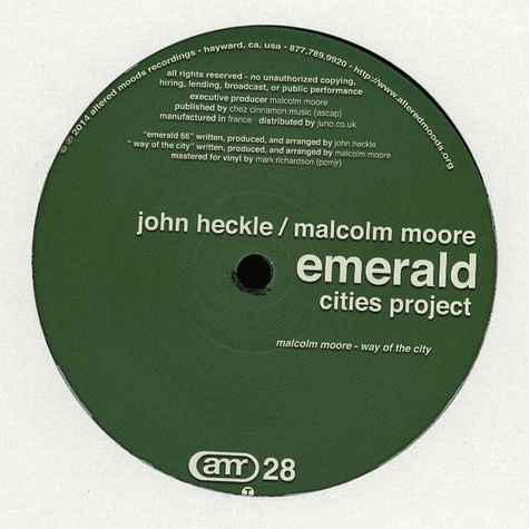 John Heckle / Malcolm Moore - Emerald Cities Project