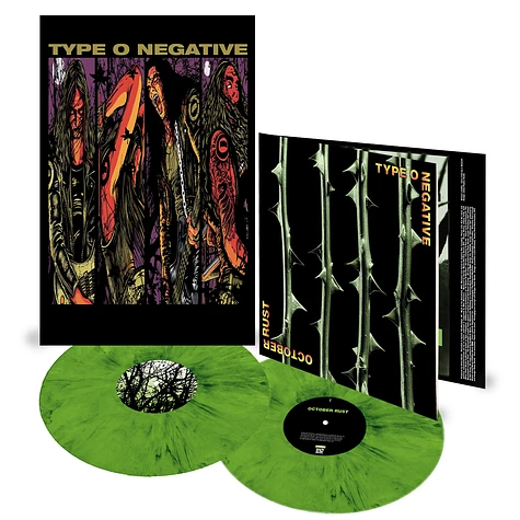 Type O Negative - October Rust 25th Anniversary Green Vinyl Edition