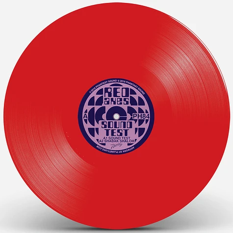 Red Axes - Sound Test Transparent Red Vinyl Edition