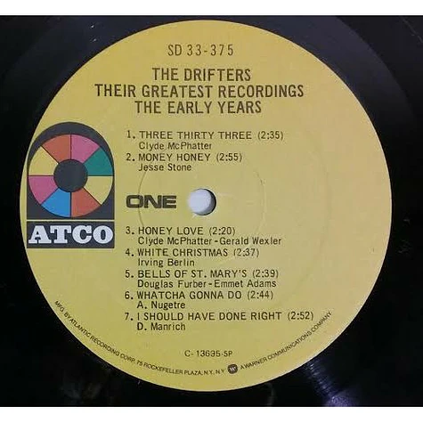 The Drifters - Their Greatest Recordings, The Early Years