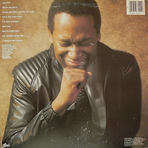 Luther Vandross - Never Too Much