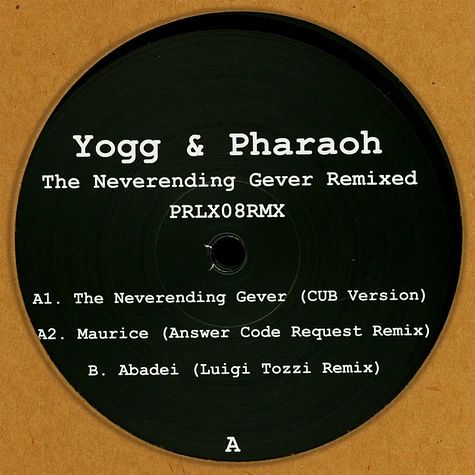 Yogg & Pharaoh - The Neverending Gever Remixed