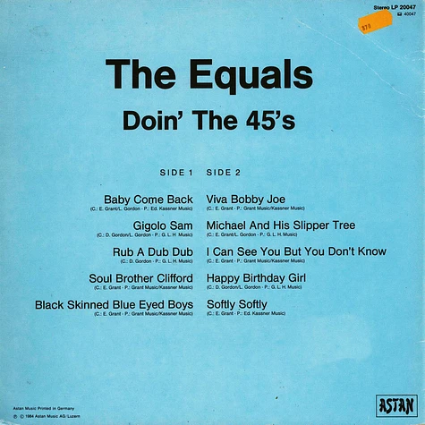 The Equals - Doin' The 45's