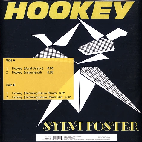 Sylvi Foster - Hookey Opaque Blue Vinyl Edition