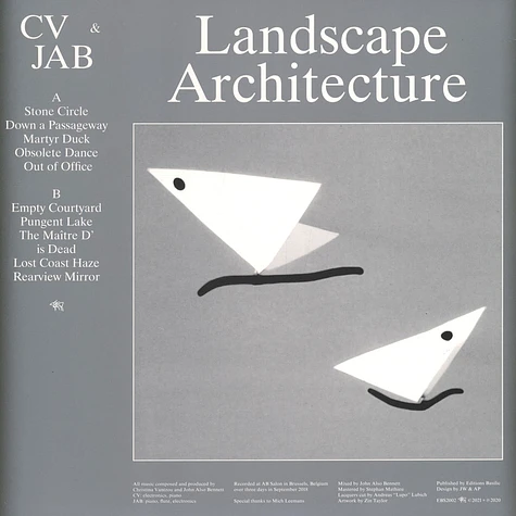 CV & JAB - Landscape Architecture Damaged Cover