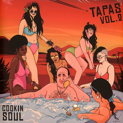 Cookin Soul - Tapas Vol. 1 & 2 Black & Red Vinyl Edition