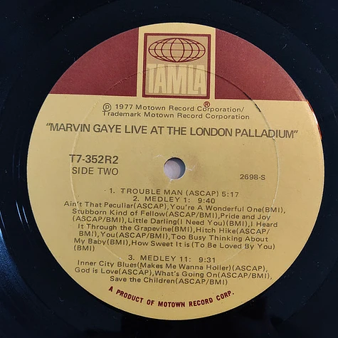 Marvin Gaye - At The London Palladium