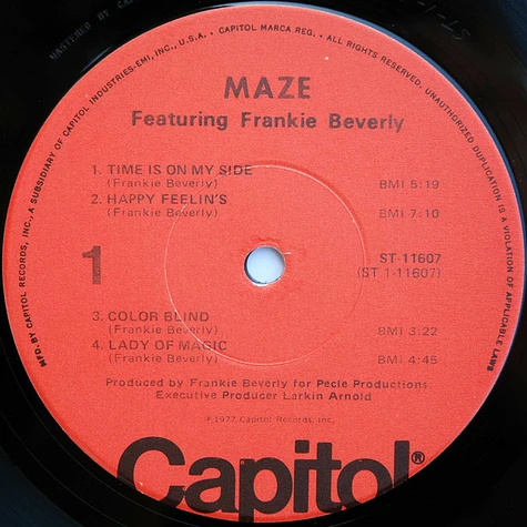 Maze Featuring Frankie Beverly - Maze Featuring Frankie Beverly