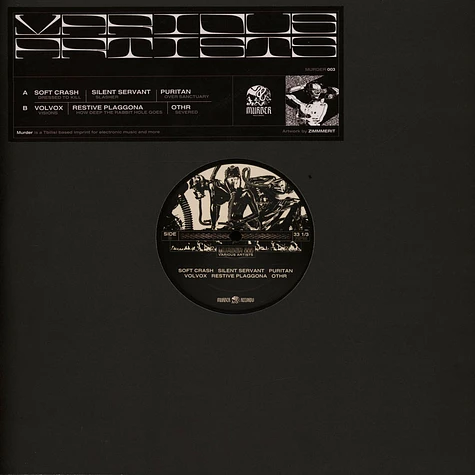 V.A. - Murder 03 Black Vinyl Edition