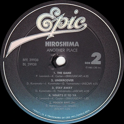 Hiroshima - Another Place