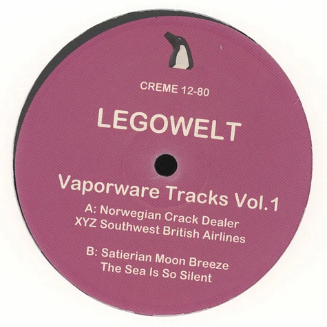 Legowelt - Vaporware Tracks Vol. 1