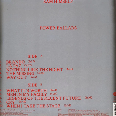 Sam Himself - Power Ballads