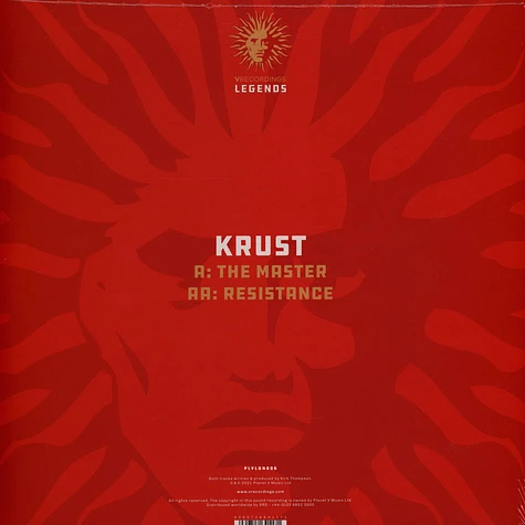 Krust - The Master / Resistance