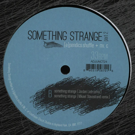 [a]pendics.shuffle + Mr. C - Something Strange Part 2