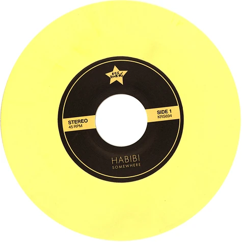 Habibi - Somewhere They Can't Find Us / Call Our Own Yellow Vinyl Edition